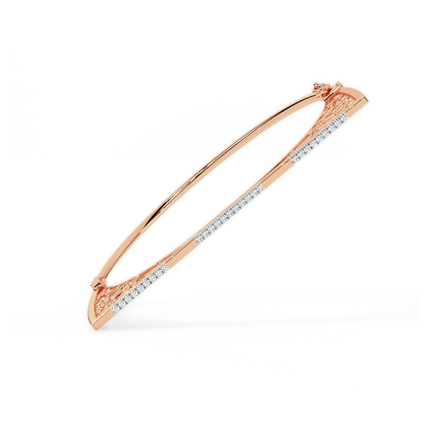 Sparkly Lattice Diamond Bracelet