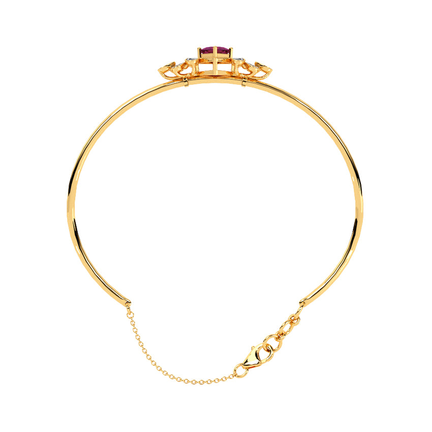 Aurora Adorn Diamond Tube Bracelet