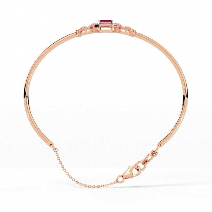 Celestial Serenity Diamond Tube Bracelet