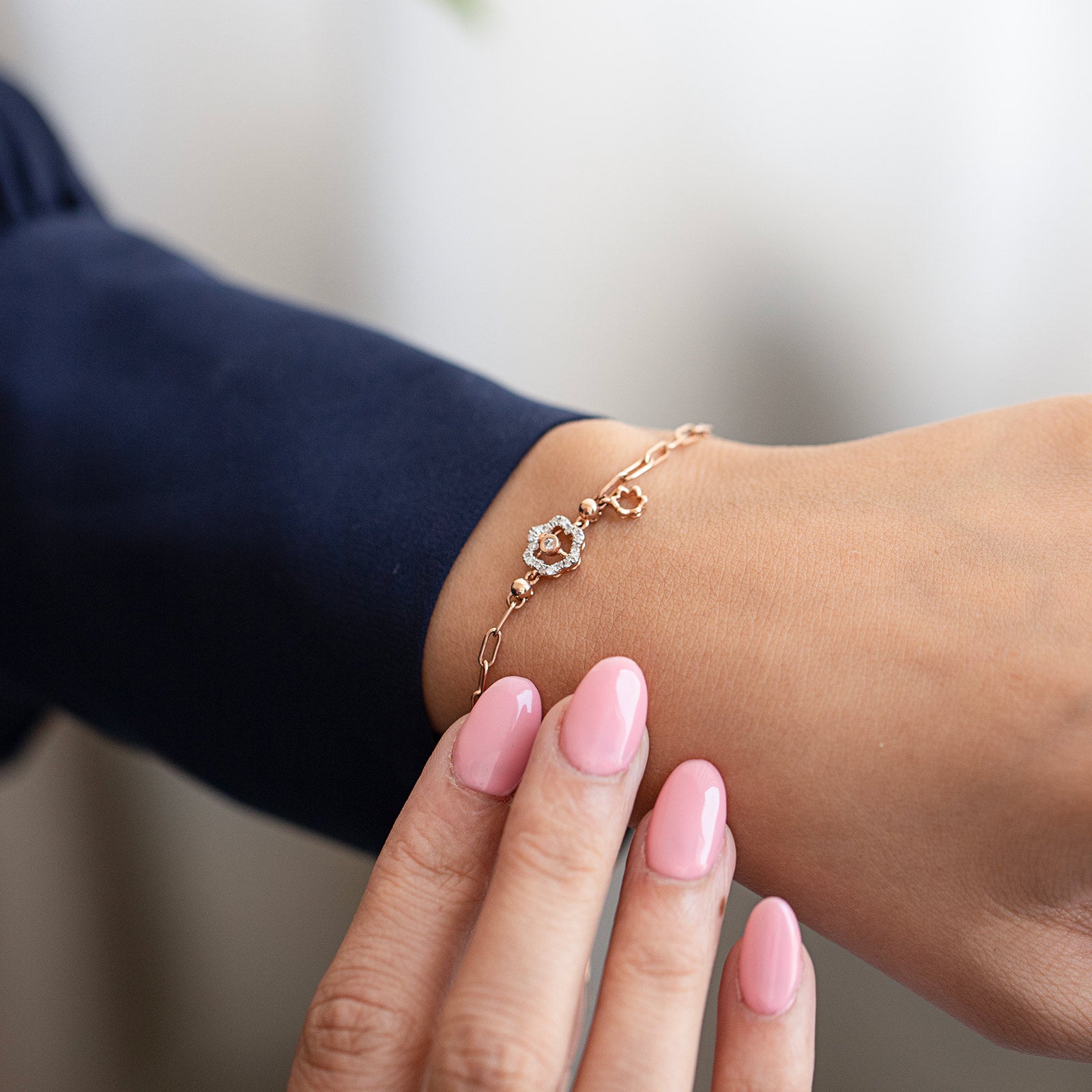 Sparkle Floret Diamond Bracelet