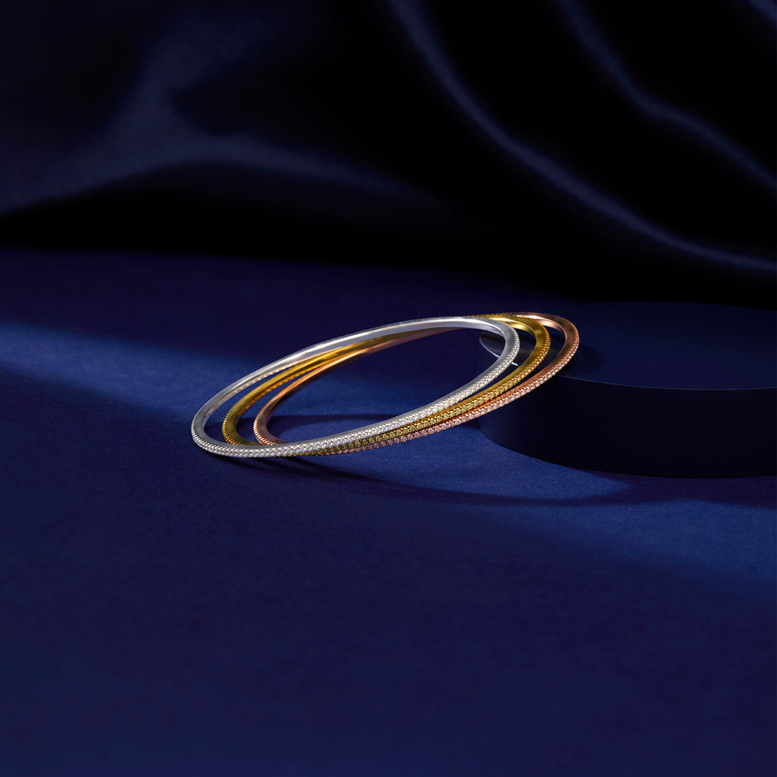 Sheen Diamond Stackable Bangles