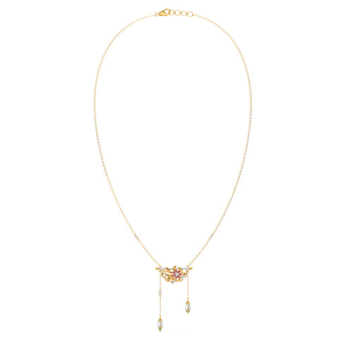 Petals of Poise Pearl Necklace