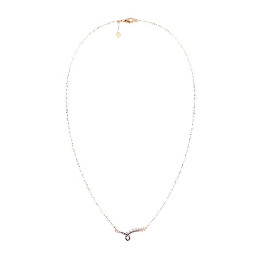 Subdued Shine Gemstone Necklace
