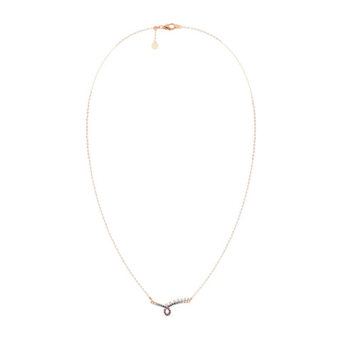 Subdued Shine Gemstone Necklace