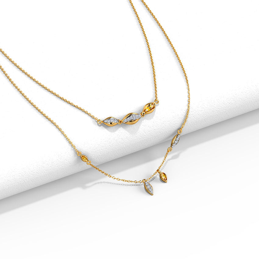 Maria Shining Layered Gemstone Necklace