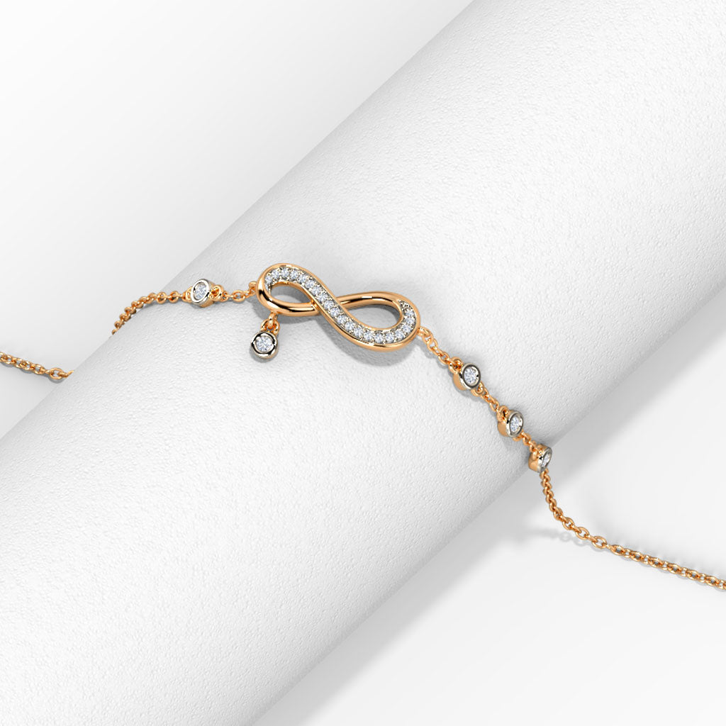 Vogue Infinty Diamond Bracelet