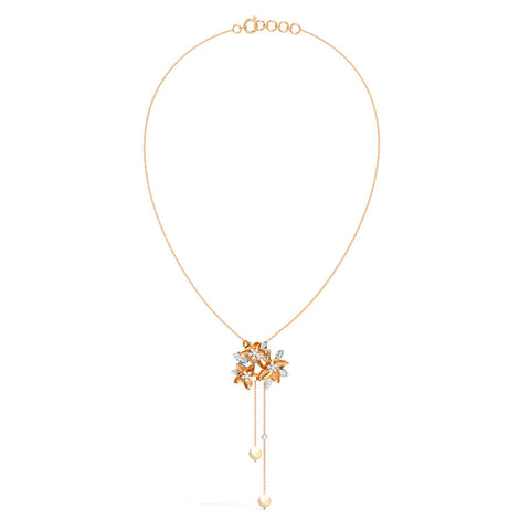 Woodruff Bloom Pearl Necklace