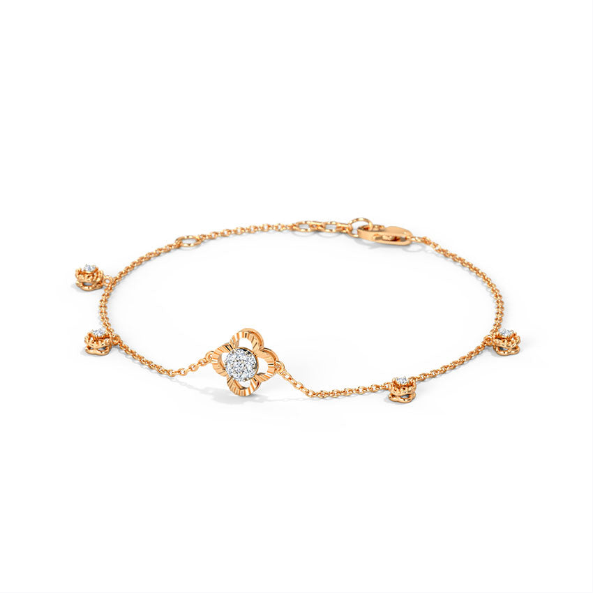 Flaviana Clover Diamond Bracelet