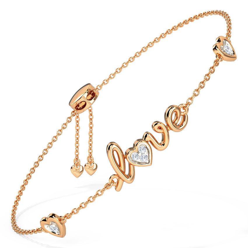Adore Diamond Adjustable Bracelet
