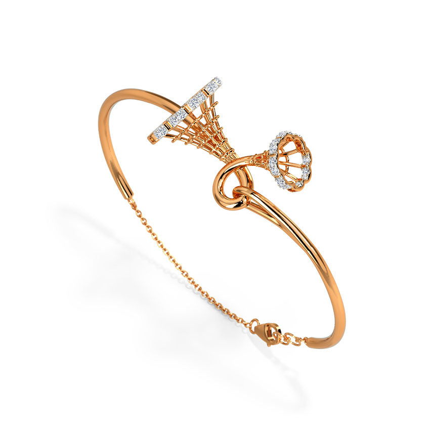 Graz Twisted Diamond Bracelet