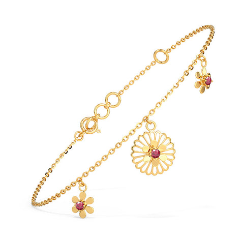 Mishka Cutout Gemstone Bracelet