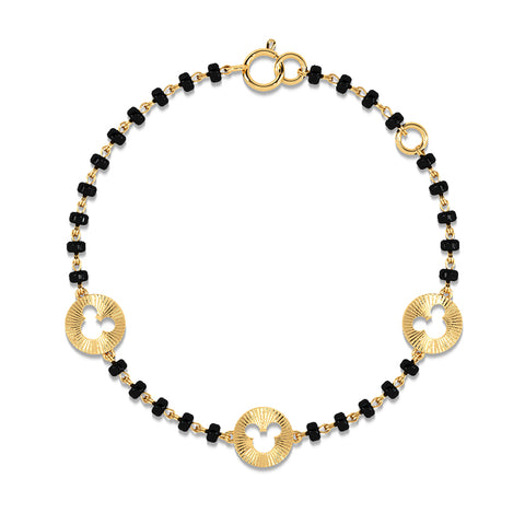 Mickey Mouse gold textured Nazaria