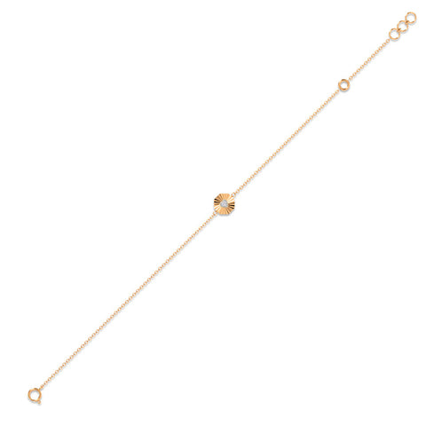 Starburst Heart Diamond Bracelet