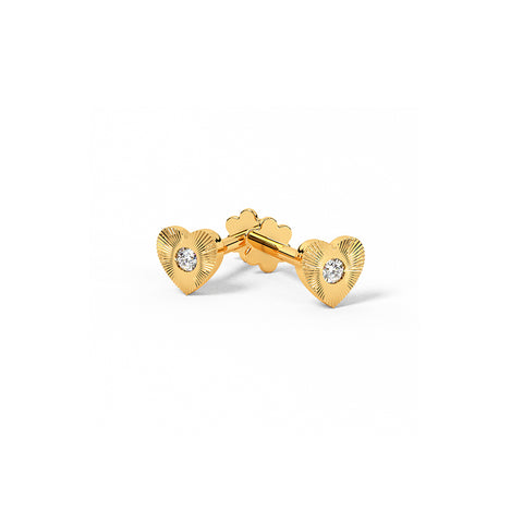 Tender Multipierce Diamond Stud Earrings