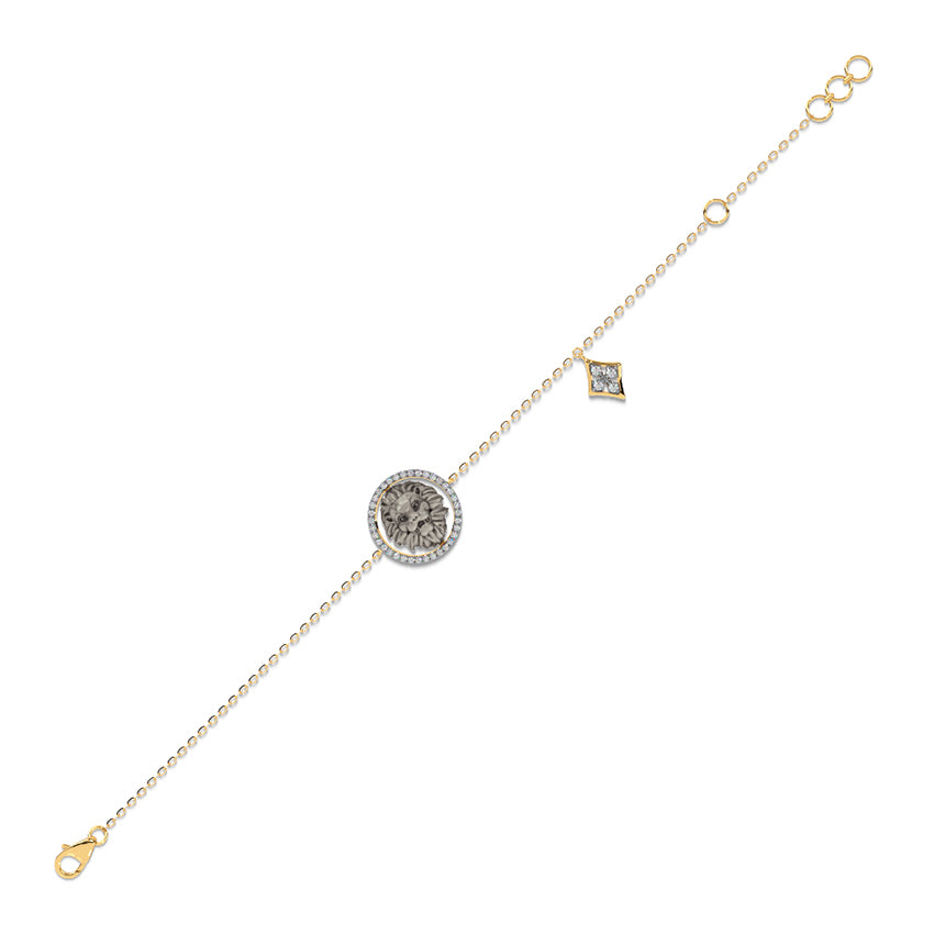 Roar of Radiance Diamond Chain Bracelet