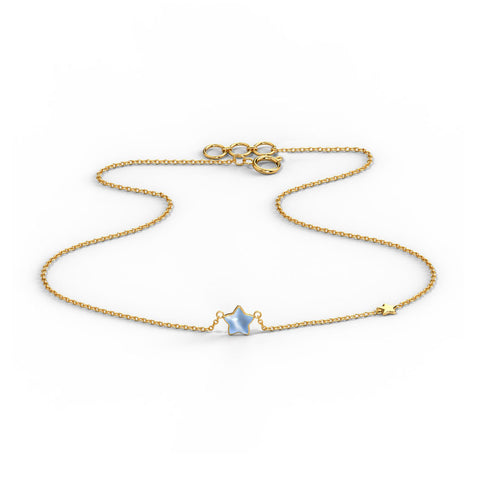 Twinkling Star Kids' Gold Necklace