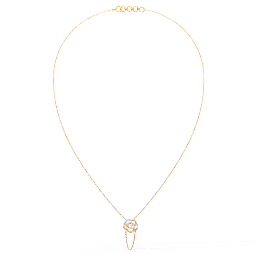 Floret Sway Diamond Necklace