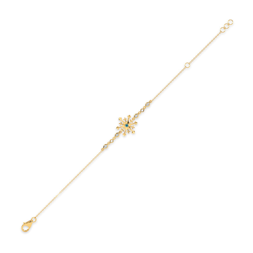 Frozen Snow Flex Diamond Bracelet