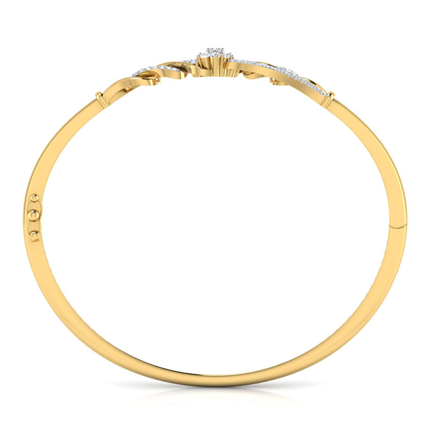 Sparkling Curve Diamond Bracelet