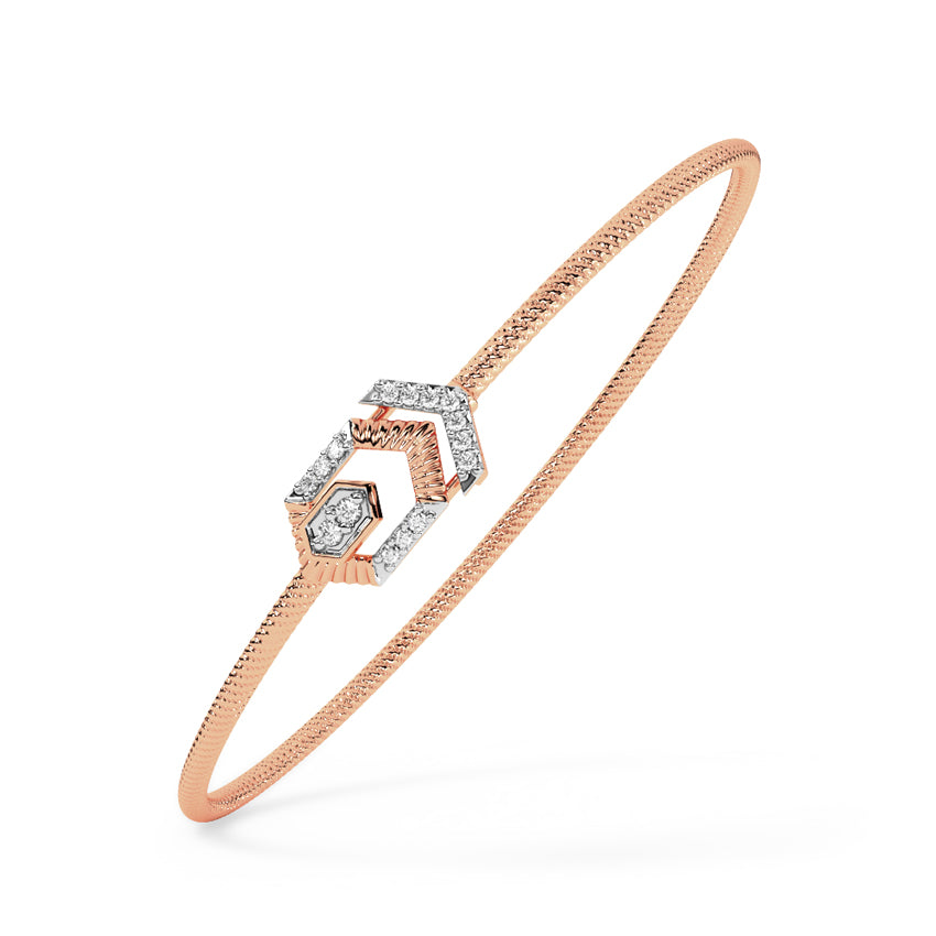 Chole Diamond Tube Bracelet