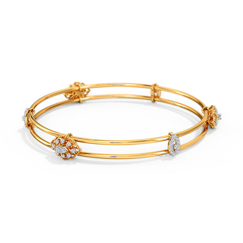 Amey Diamond Bangle