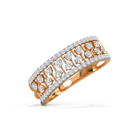 Linear Diamond Band
