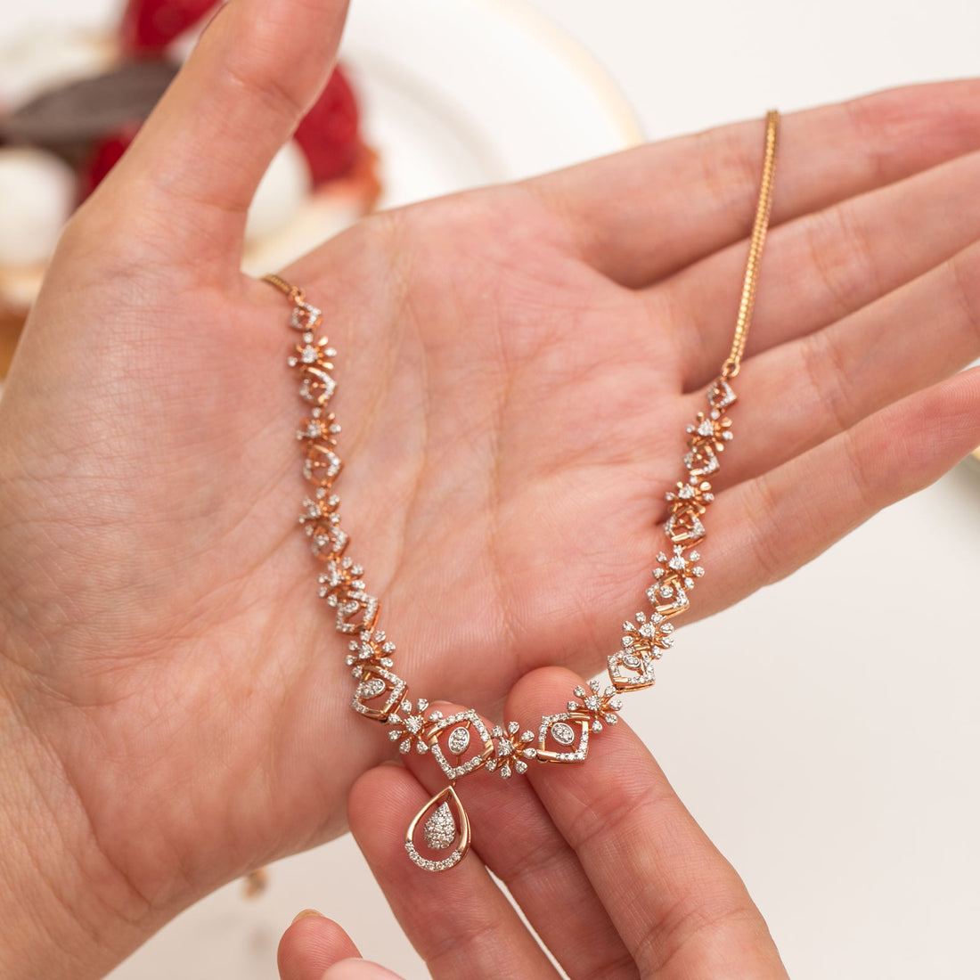 Priya Diamond Necklace