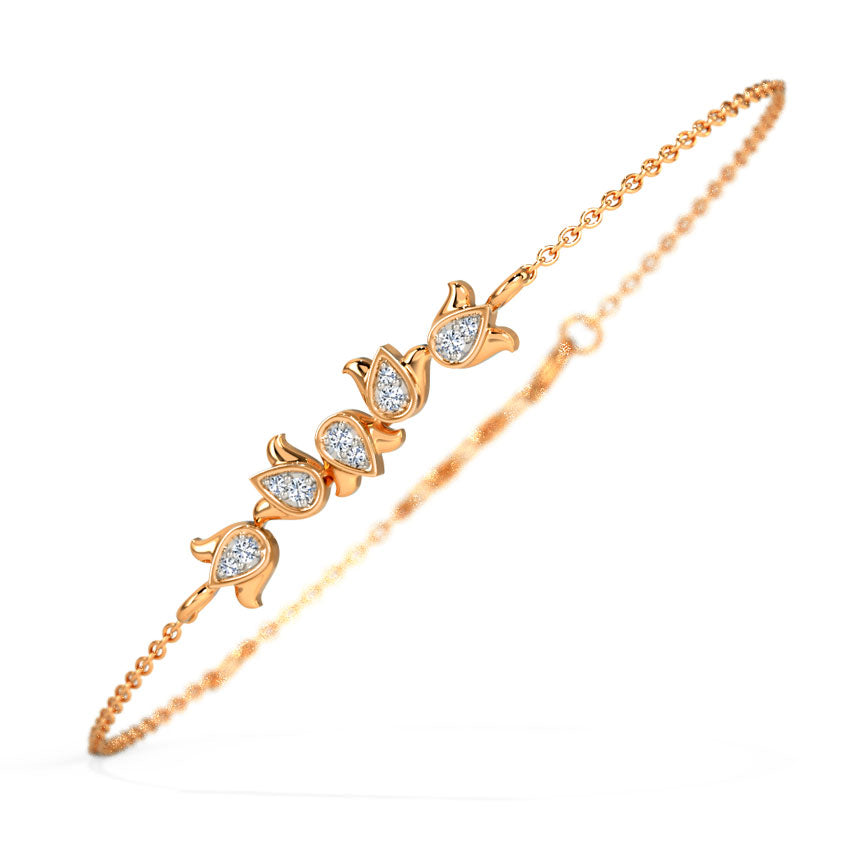 Aurena Tulip Diamond Bracelet