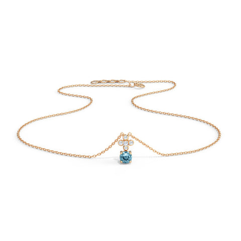 Liz Sparkle Gemstone Necklace