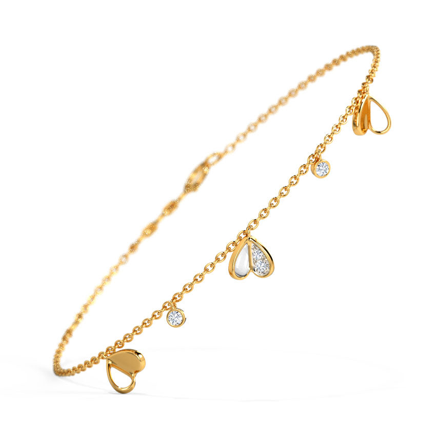 Joyous Hearts Diamond Bracelet