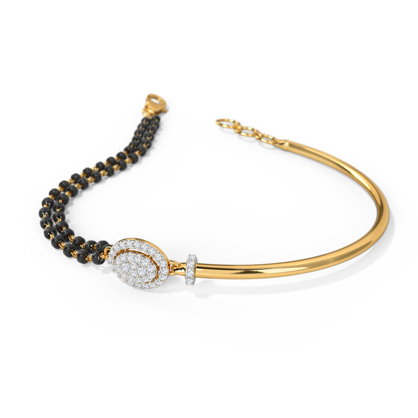 Sanika Diamond Mangalsutra Bracelet