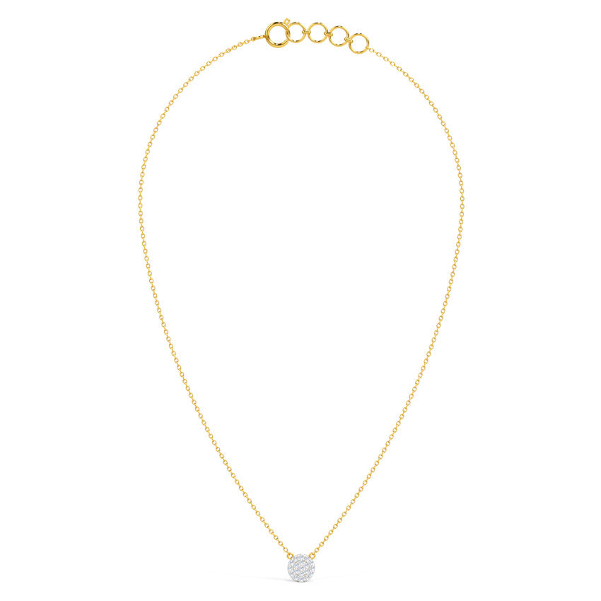 Circlet Diamond Necklace