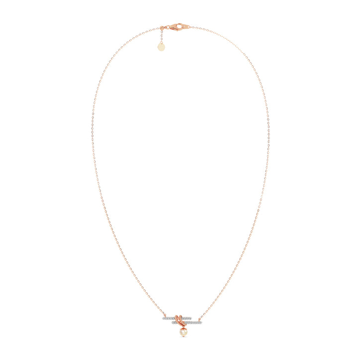Serene Line Gemstone Necklace