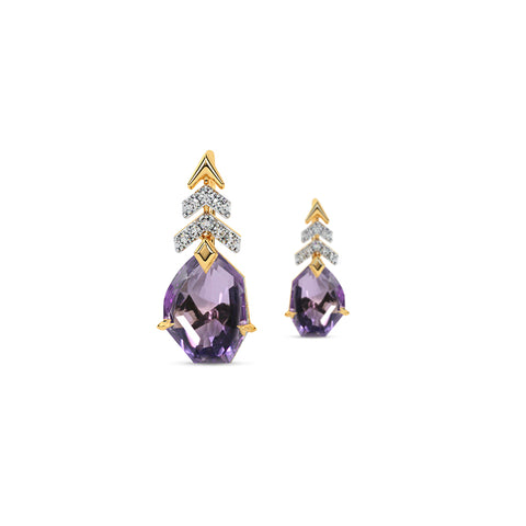 Define your Victory Gemstone Earrings