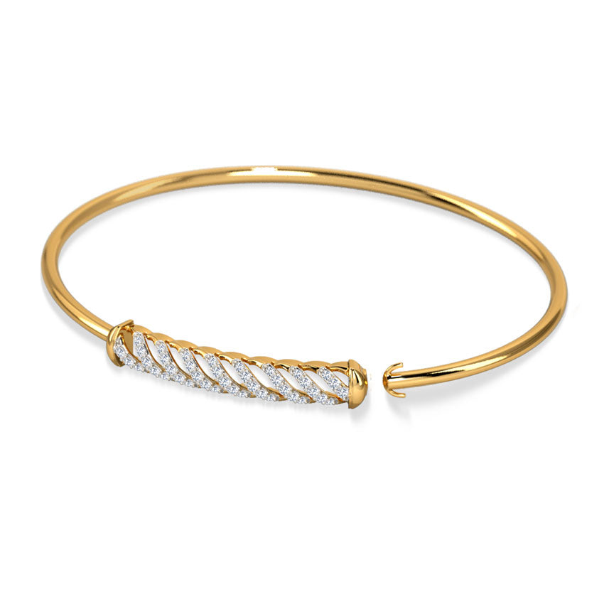 Kinarya Linear Diamond Bracelet