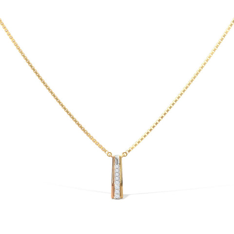 Kimberly Linear Diamond Necklace