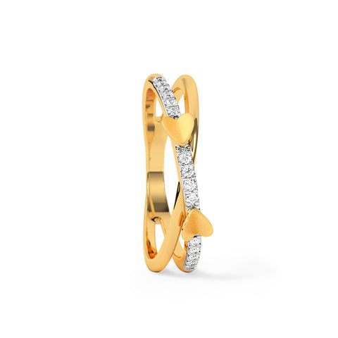 Amore Flutter Diamond Ring