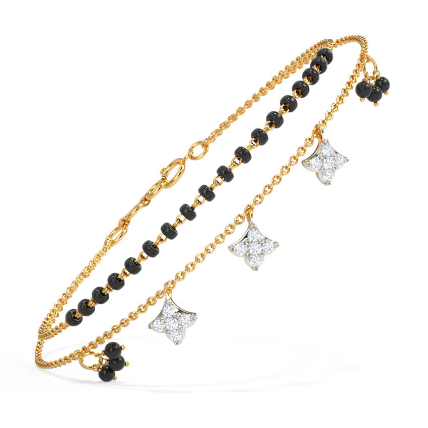 Asika Diamond Mangalsutra Bracelet