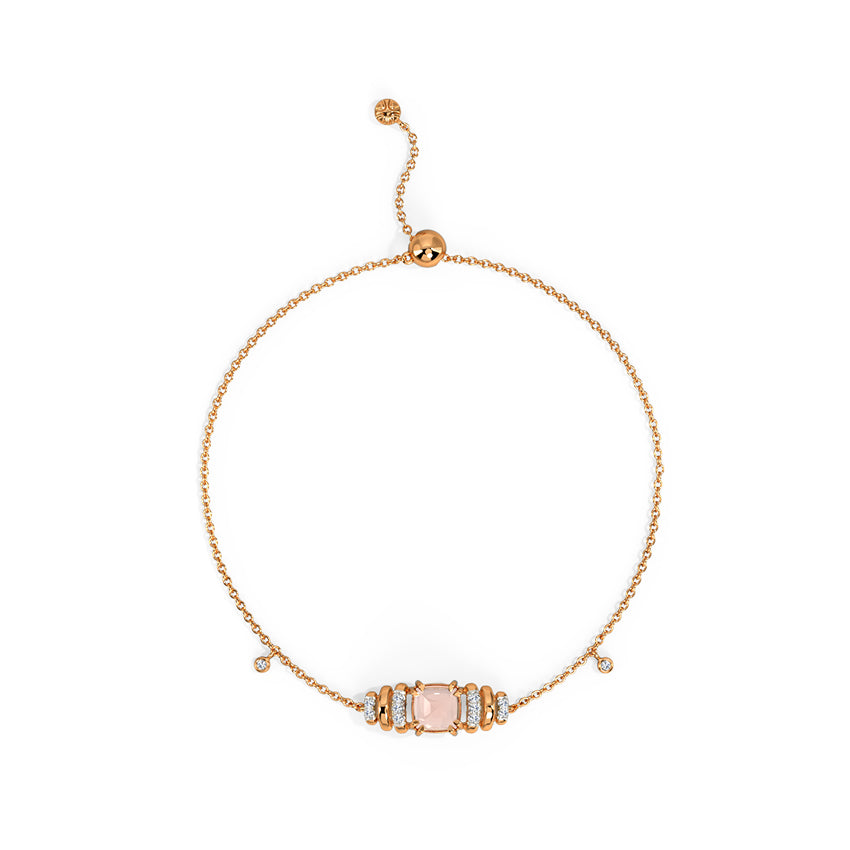 Pyramid Geo Gemstone Bracelet