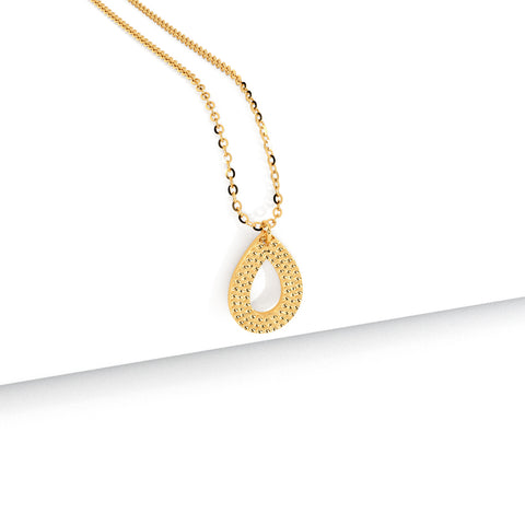 Perky Pear Gold Necklace