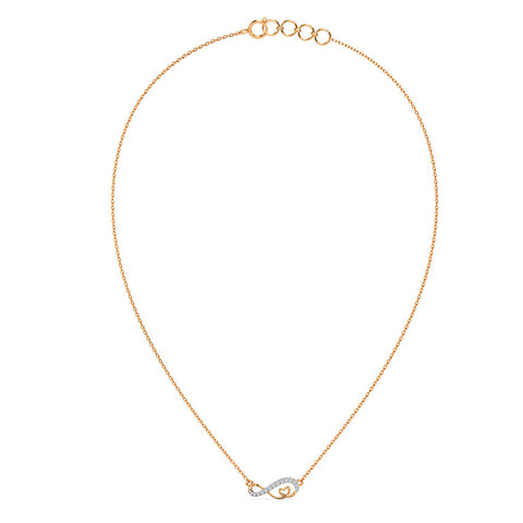 Amoura Infinity Diamond Necklace