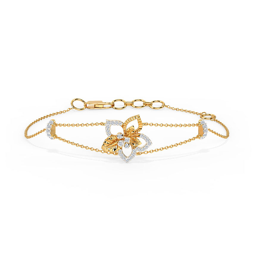 Charming Bloom Diamond Bracelet