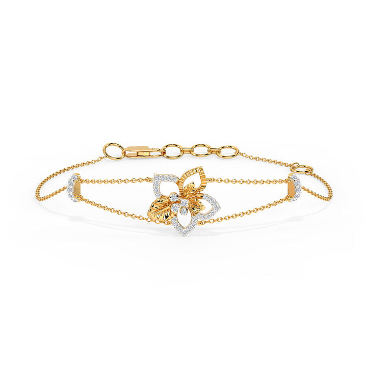 Charming Bloom Diamond Bracelet