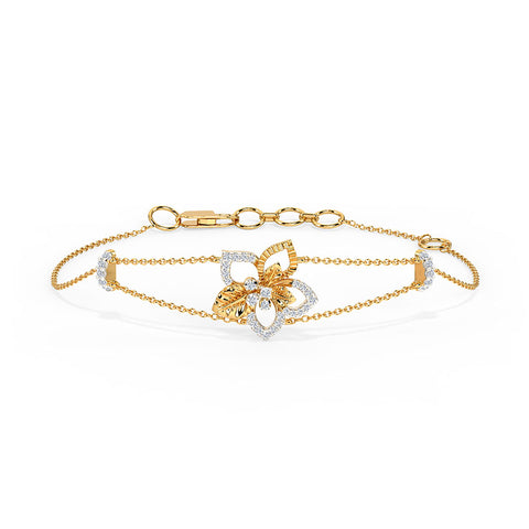Charming Bloom Diamond Bracelet