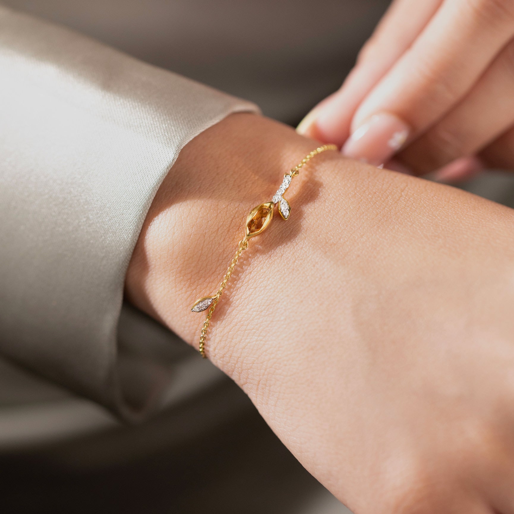 Kyra Radiant Gemstone Bracelets