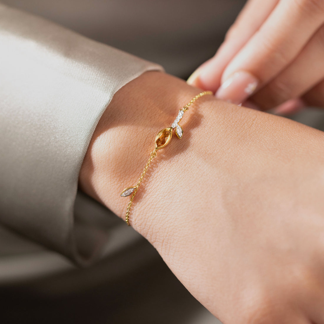 Kyra Radiant Gemstone Bracelets