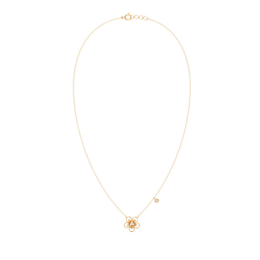 Florence Bloom Diamond Necklace