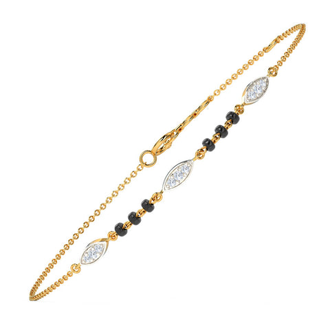 Stella Diamond Mangalsutra Bracelet