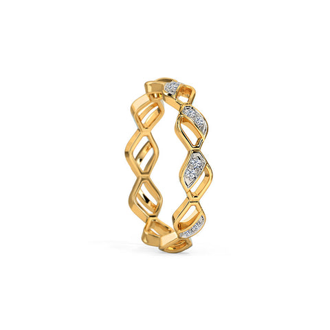 Shining Swivel Diamond Band