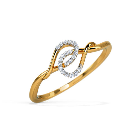 Cleora Knot Diamond Ring